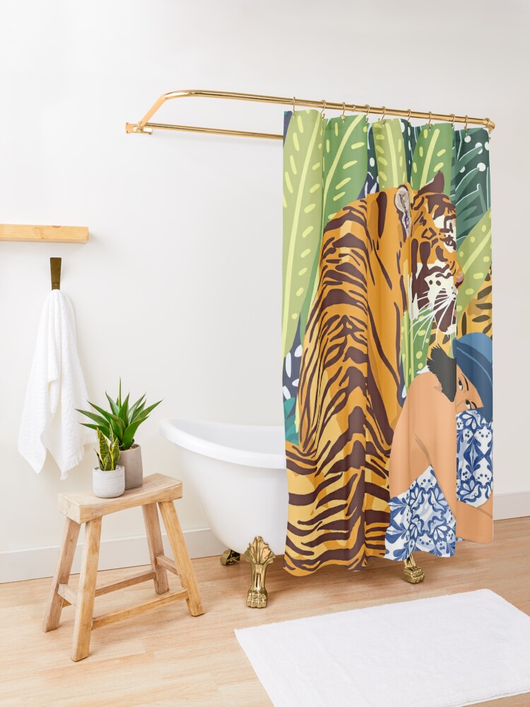 Louis Vuitton Shower Curtains Tigger Full Bathroom Sets