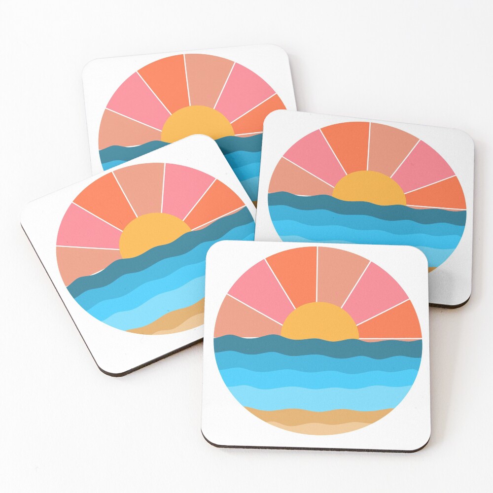 Item preview, Coasters (Set of 4) designed and sold by ChloeHallDesign.