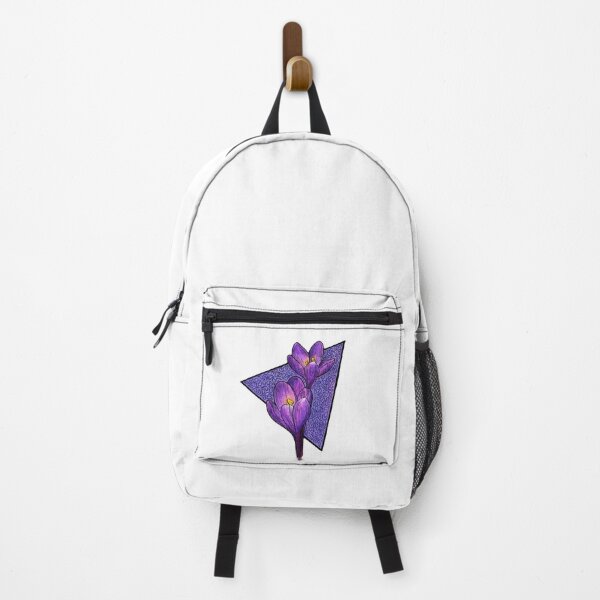 Item preview, Fuchsia Crocus Triangle designed and sold by Art by Sylph.