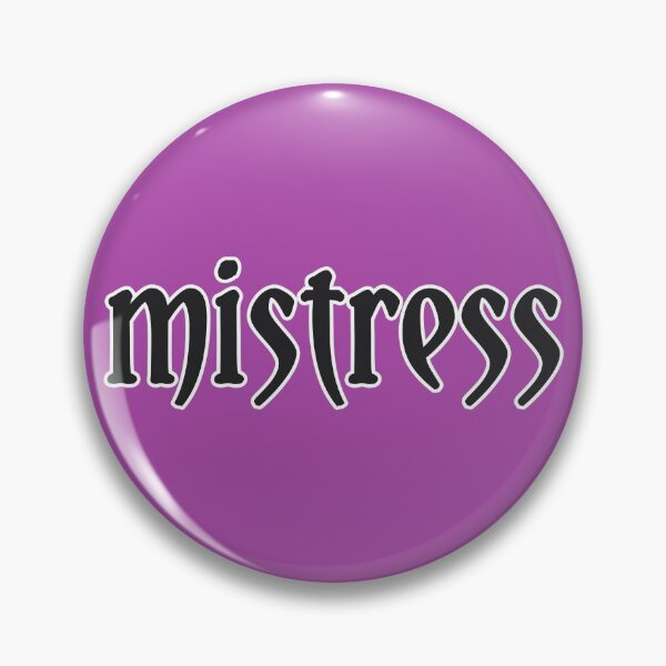 Item preview, Mistress: A single word that says everything designed and sold by Beijo-Vertical.