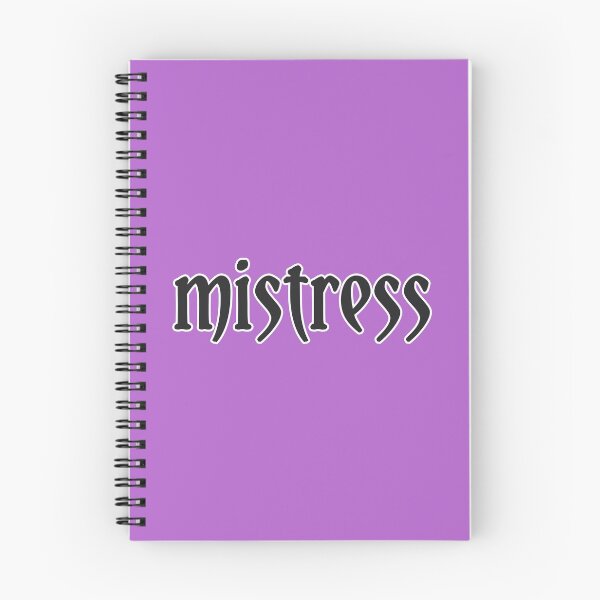 Item preview, Mistress: A single word that says everything designed and sold by Beijo-Vertical.