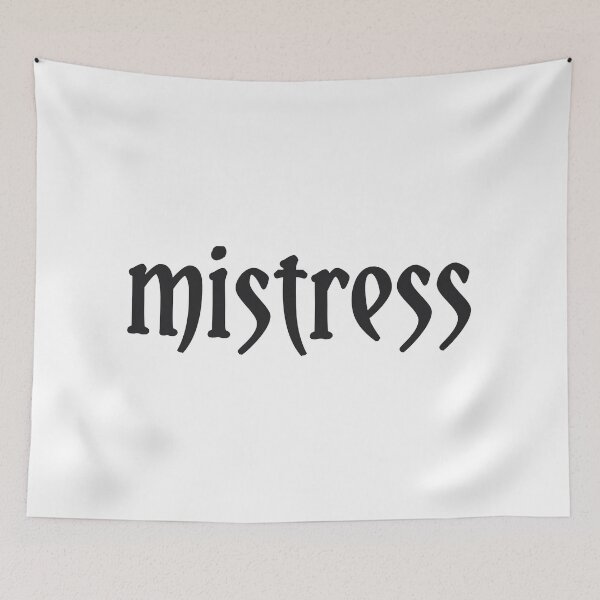 Item preview, Mistress: A single word that says everything designed and sold by Beijo-Vertical.