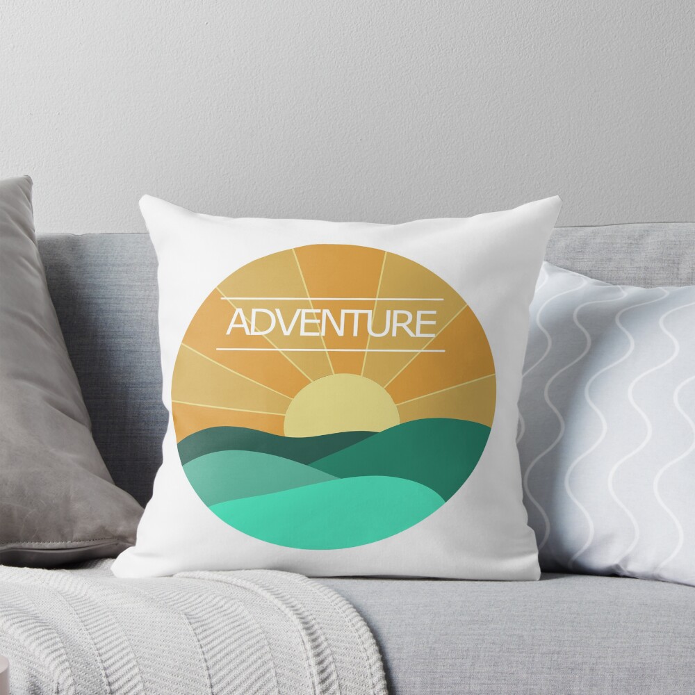 Item preview, Throw Pillow designed and sold by ChloeHallDesign.
