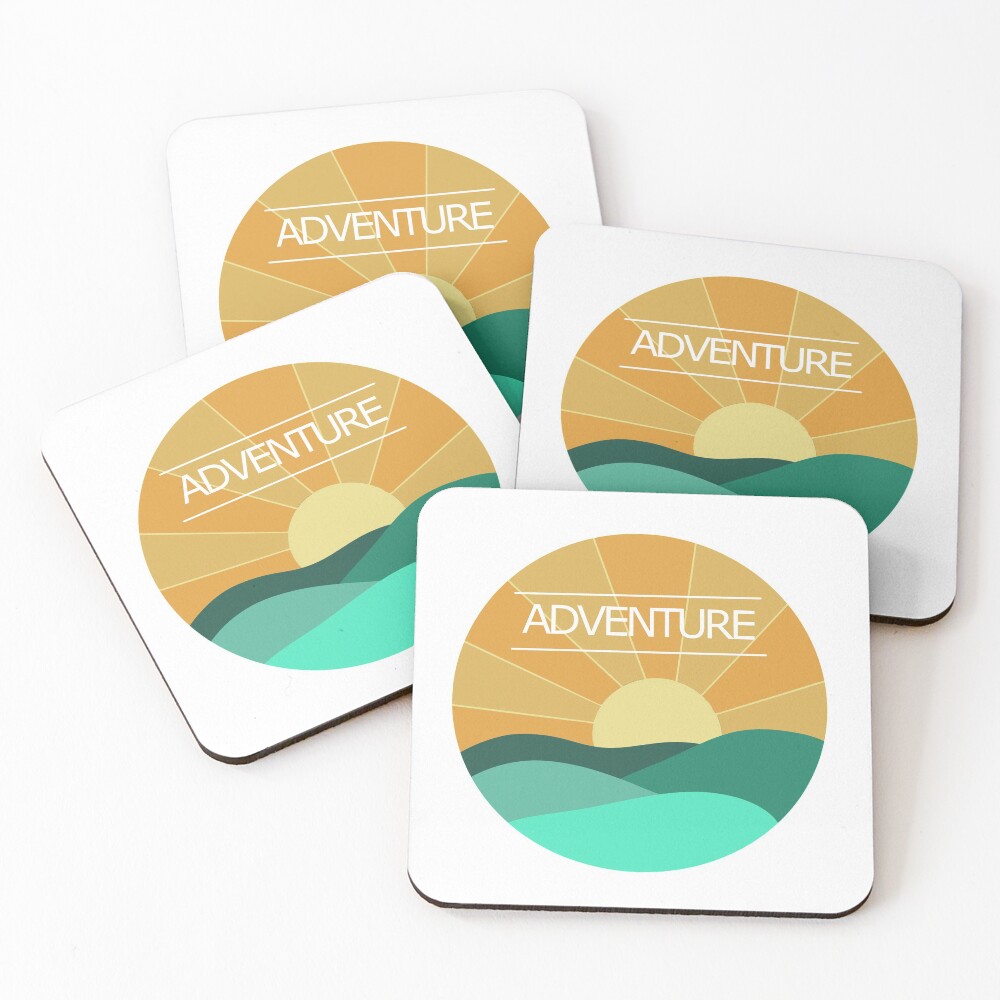 Item preview, Coasters (Set of 4) designed and sold by ChloeHallDesign.