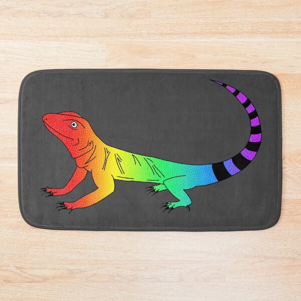Item preview, Rainbow Flag Lizard designed and sold by red1215.