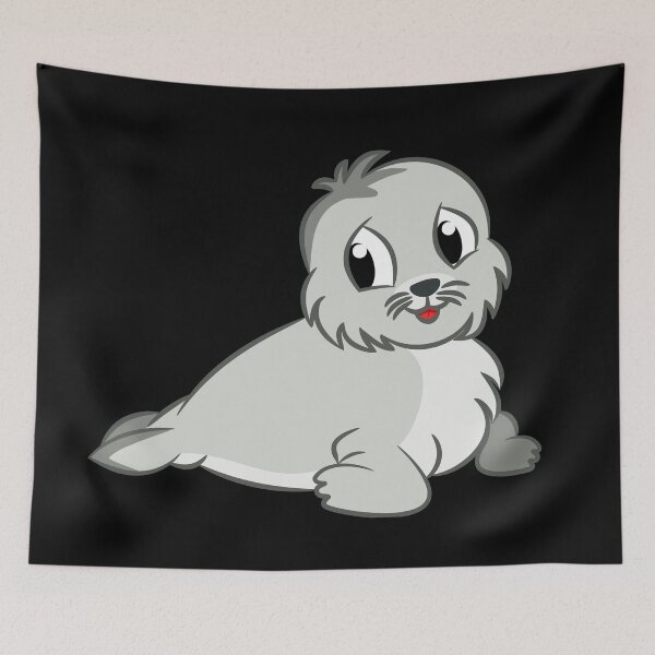 Item preview, Cute Baby Seal designed and sold by kickwear-com.