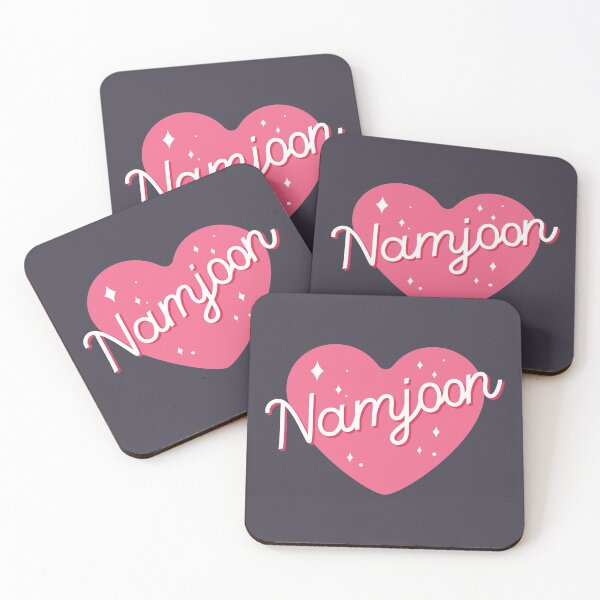 Item preview, BTS RM Kim Namjoon name typography designed and sold by Morcawork.