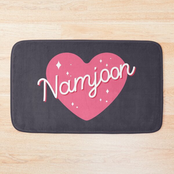 Item preview, BTS RM Kim Namjoon name typography designed and sold by Morcawork.