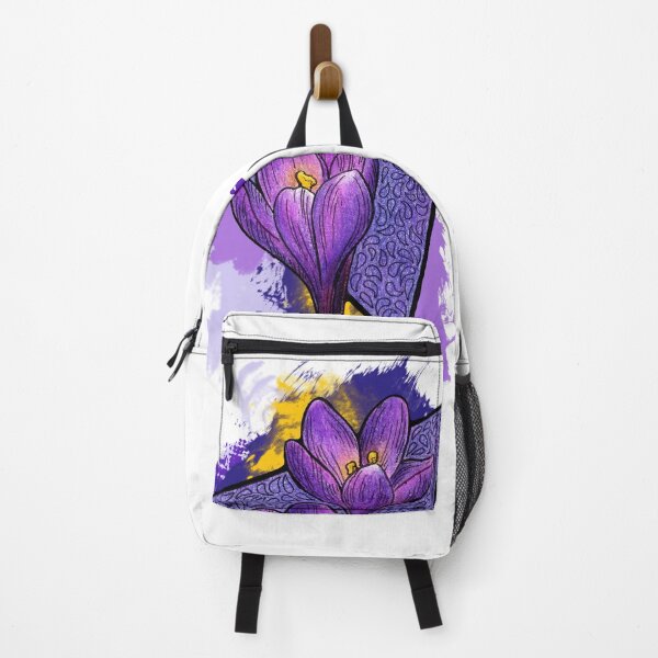 Item preview, Purple Crocus Burst designed and sold by Art by Sylph.