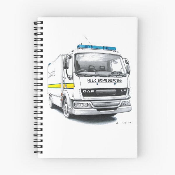 Item preview, RLC Bomb Disposal Van designed and sold by Jem Wright.
