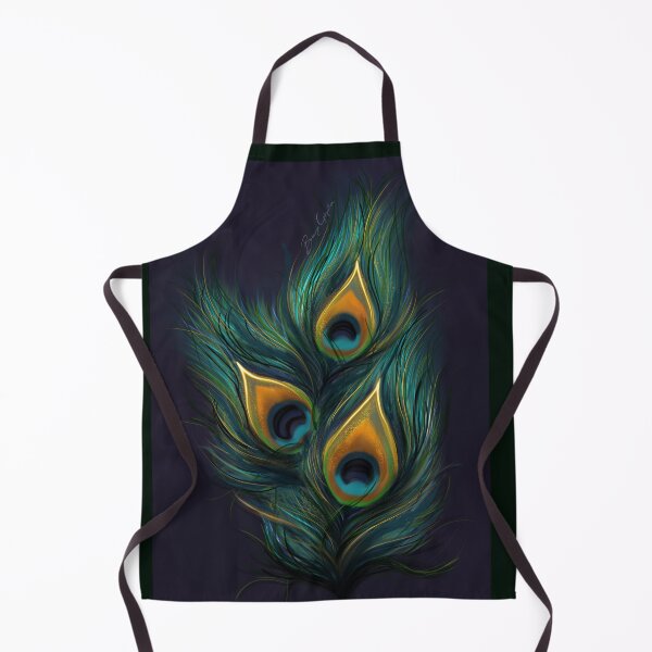 Item preview, Peacock Feathers. designed and sold by Bronwyn Gilgallon Art.