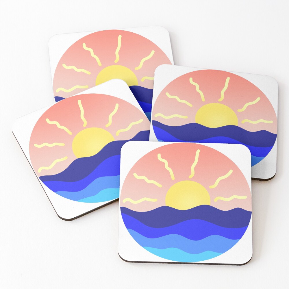 Item preview, Coasters (Set of 4) designed and sold by ChloeHallDesign.