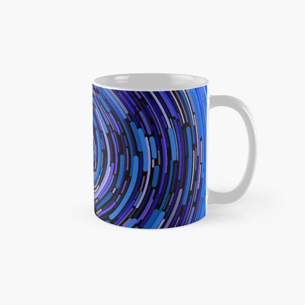 Item preview, Blue ever decreasing circles designed and sold by VazMasDesign.