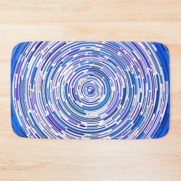 Item preview, Blue ever decreasing circles designed and sold by VazMasDesign.