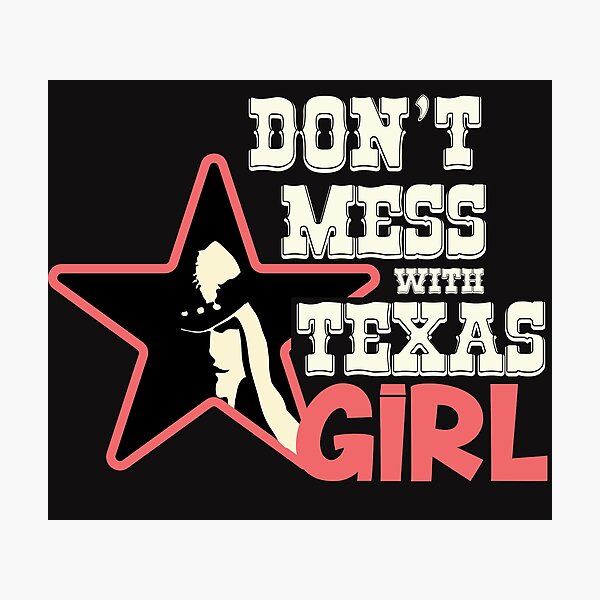 Item preview, Don´t mess with Texas girl_light designed and sold by Arteria Mix.