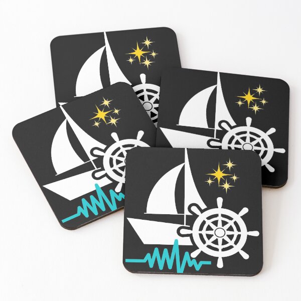 Item preview, Sailboat Heartbeat designed and sold by ReichBourne.