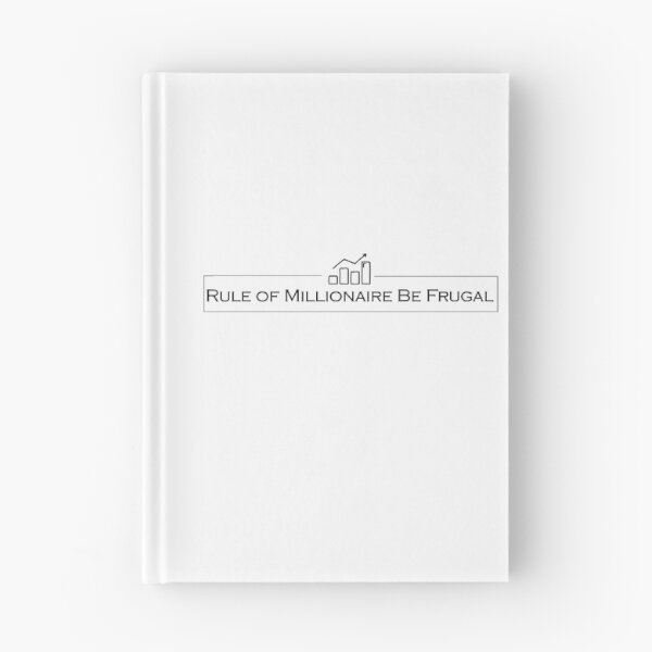 Item preview, Rule of Millionaire Be Frugal : Gift For Men Women Gifts For Her designed and sold by Badrart.