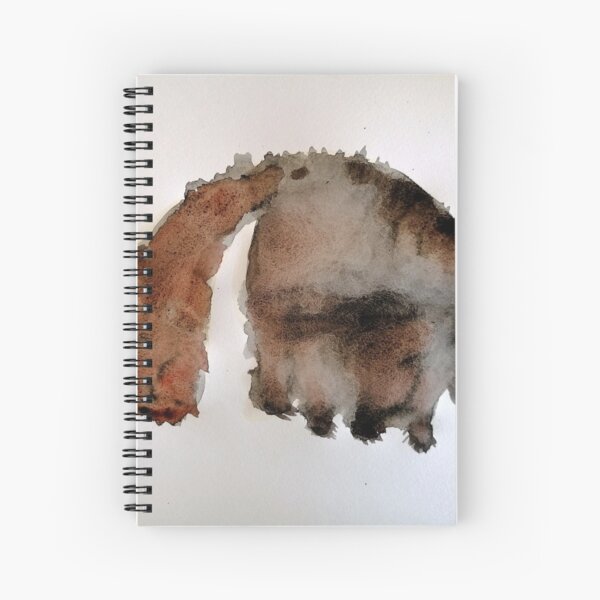 Beaver Sumi-e Spiral Notebook