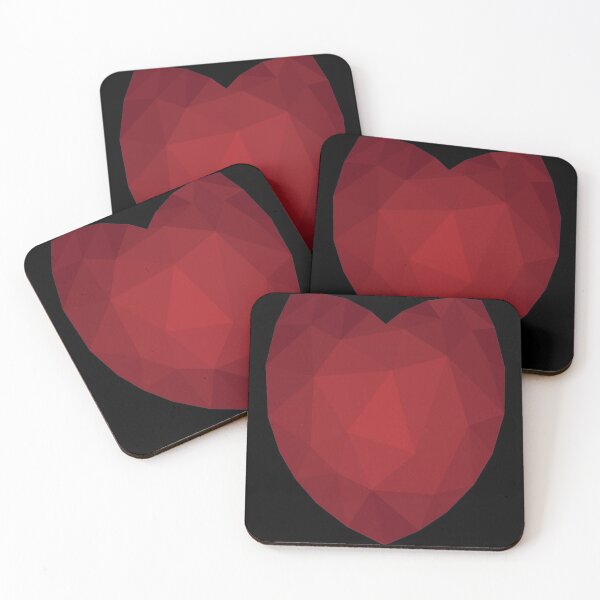 Item preview, Corazón Low Poly designed and sold by MHich.
