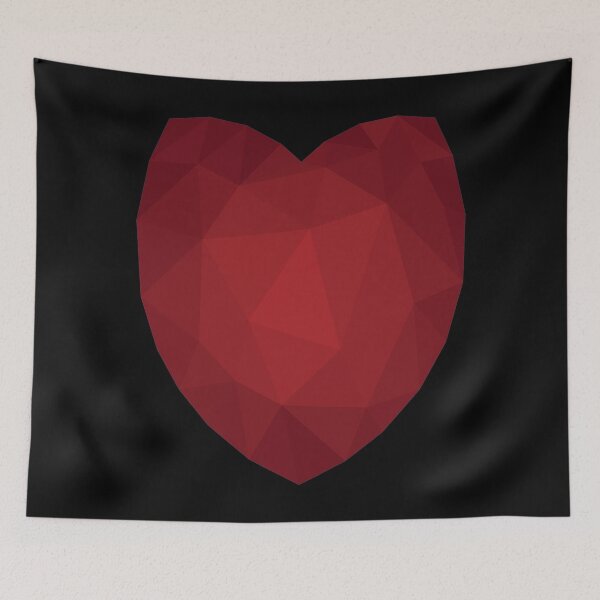 Item preview, Heart Low Poly designed and sold by MHich.