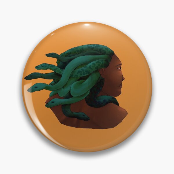 Item preview, gorgon - green designed and sold by GarbageSalt.