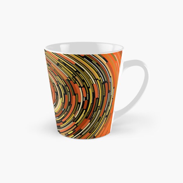 Item preview, Ochre ever decreasing circles designed and sold by VazMasDesign.