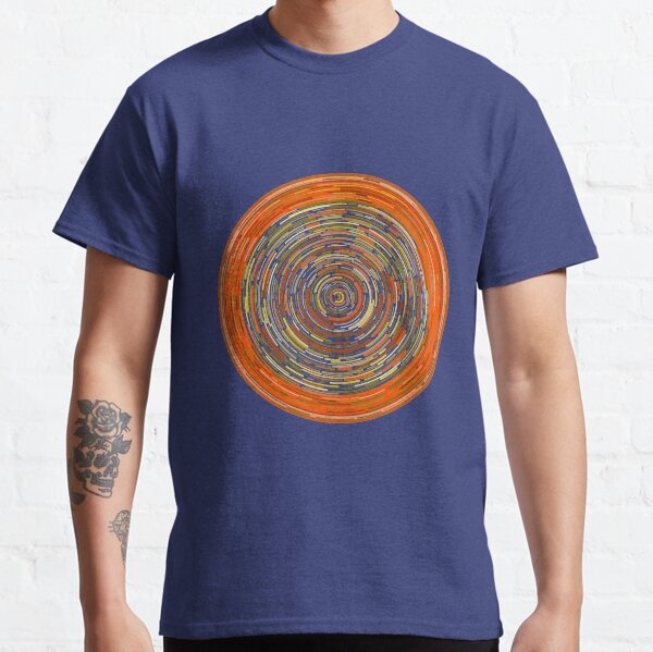 Ochre ever decreasing circles Classic T-Shirt