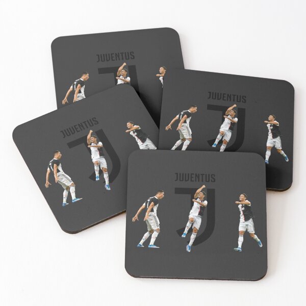 Item preview, Cristiano Ronaldo Celebration Juventus Logo (dark version) designed and sold by Niekvs.