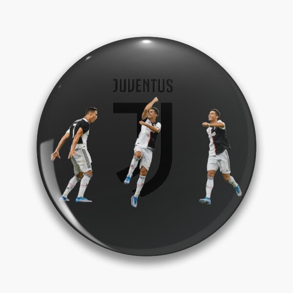 Item preview, Cristiano Ronaldo Celebration Juventus Logo (dark version) designed and sold by Niekvs.