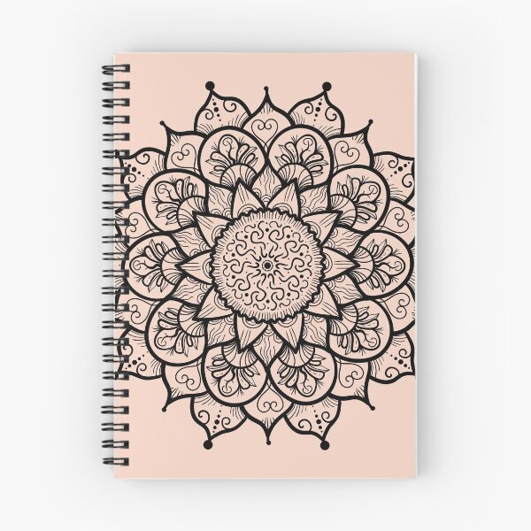 Item preview, Peach Pastel Mandala Gorgeous Geometric Pattern Sacred Geometry designed and sold by 1stAmendMerch.