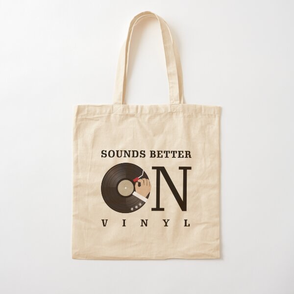 Vinyl Record Tote Bag by TilenHrovatic
