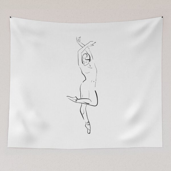 Item preview, ballerina figure, illustration designed and sold by Olga Berlet.