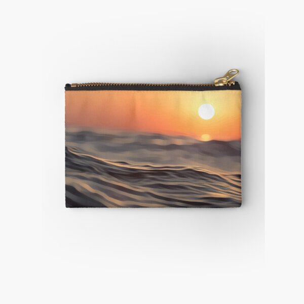 Item preview, Calm sunset ocean waves designed and sold by Kyleksm.