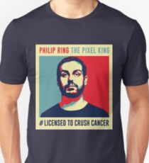 Phil Ring Pixel King Unisex T-Shirt