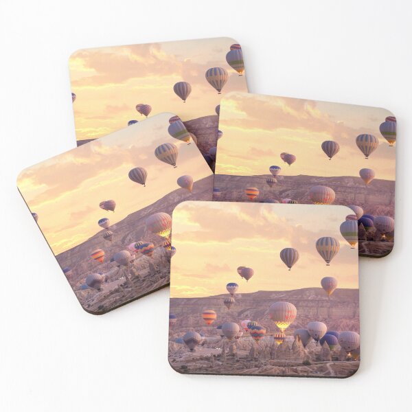 Item preview, Colorful hot air balloons flying in Cappadocia, Turkey designed and sold by mitzobs.