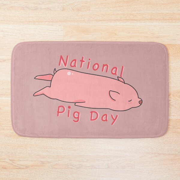 Item preview, National Pig Day designed and sold by CricketDoodles.