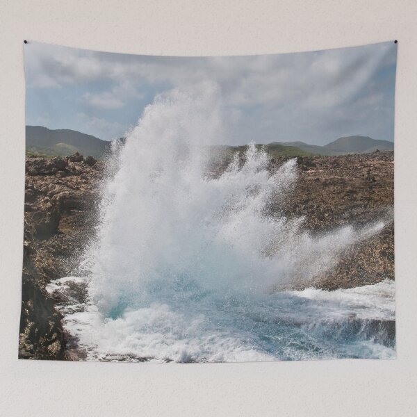 Item preview, Coral Rock Meets Crashing Waves #2 #ocean #wall #decor #art designed and sold by Anita's & Bella's Art.