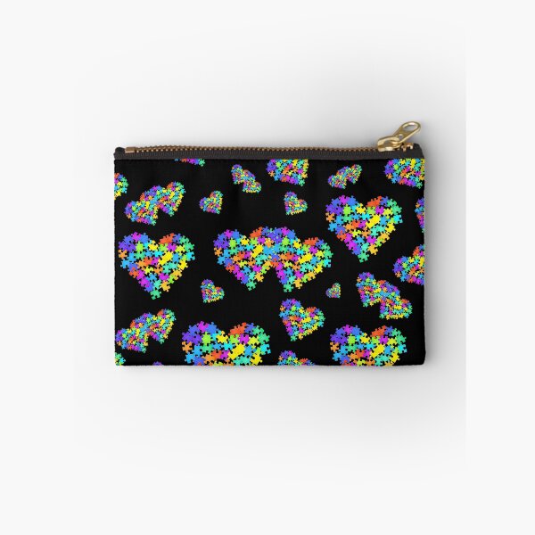 Item preview, Autism Mixed puzzled Heart Pattern designed and sold by Hypnotees.