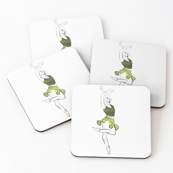 Item preview, ballerina figure, watercolor illustration designed and sold by Olga Berlet.