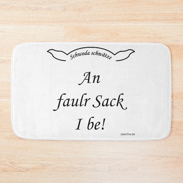 Item preview, Schwoda chatters - An idle sack I be! designed and sold by saechla.