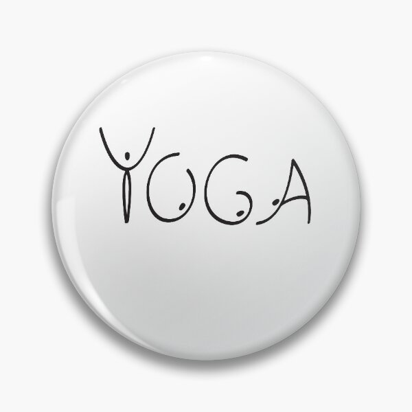 Item preview, Yoga Text with Yoga Poses drawing designed and sold by deepakrode7.