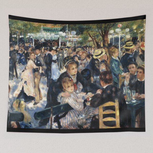Item preview, A Ball At the Moulin de la Galette - Pierre-Auguste Renoir - 1876 designed and sold by CrankyOldDude.