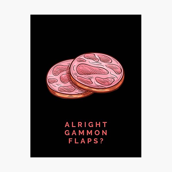 Aperçu de l'œuvre D'accord Gammon Flaps? créée et vendue par sadreality.