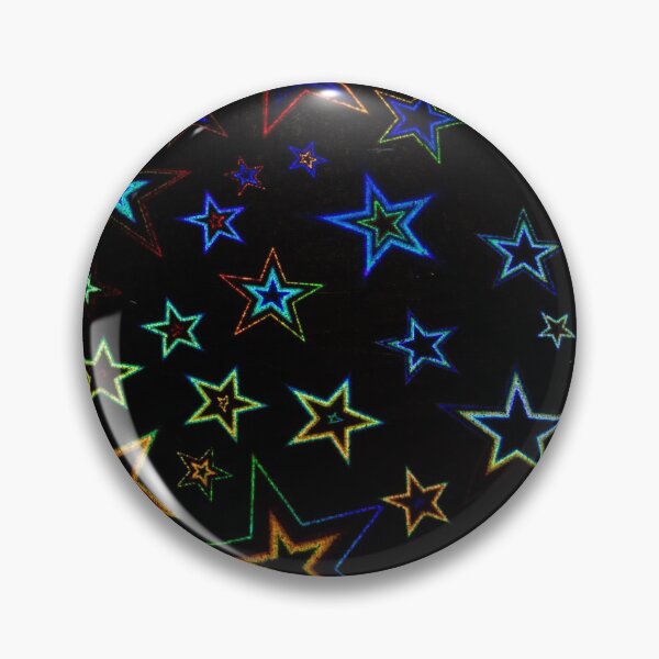 Item preview, A FAN FAVE! Collection of Holographic circles  Girly, Shimmery, glistening, fabulous Pink sequins and vibrant STARS designed and sold by BOLDconcepts.