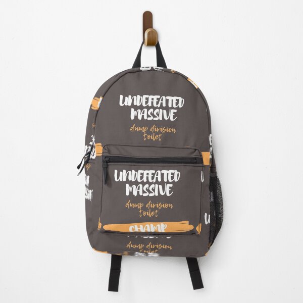 Item preview, Undefeated Massive Dump Division Toilet Clogging Champ designed and sold by shopcom.
