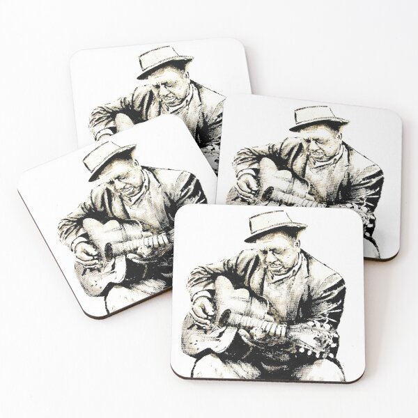 Item preview, Big Joe Williams Art Print | Delta Blues | Guitar | Baby Please Don't Go | Tough Times | Highway 49 designed and sold by BuyIrishArt.