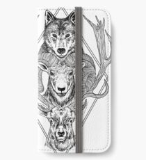 Wolf Ram Hart iPhone Wallet/Case/Skin