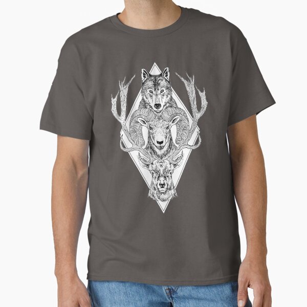 Item preview, Wolf Ram Hart designed and sold by BovaArt.