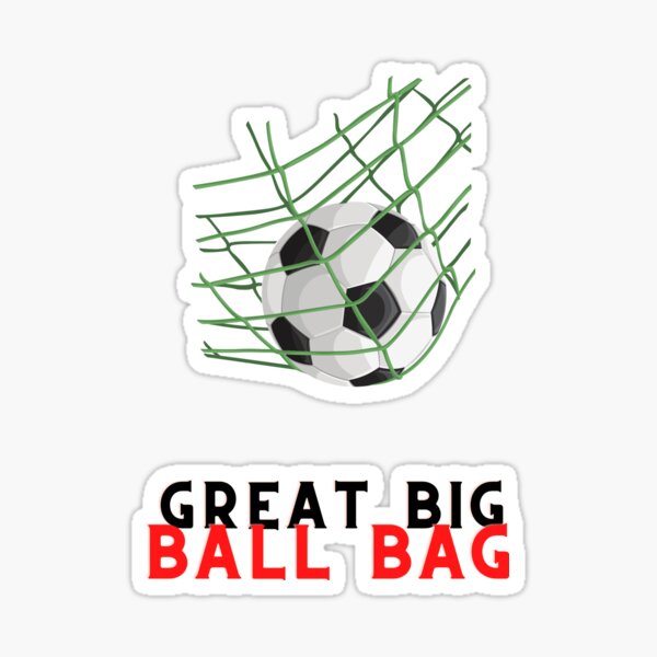 Great Big Ball Bag Sticker