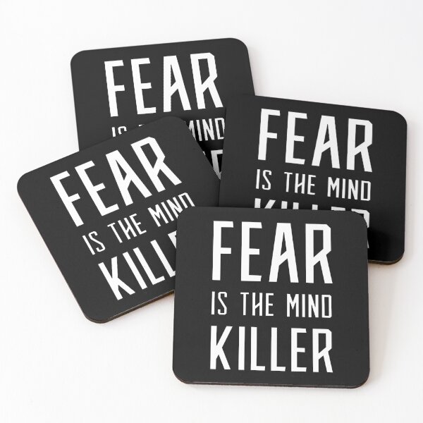Item preview, Dune - Fear is the mind-killer (White) - designed and sold by Printerially.